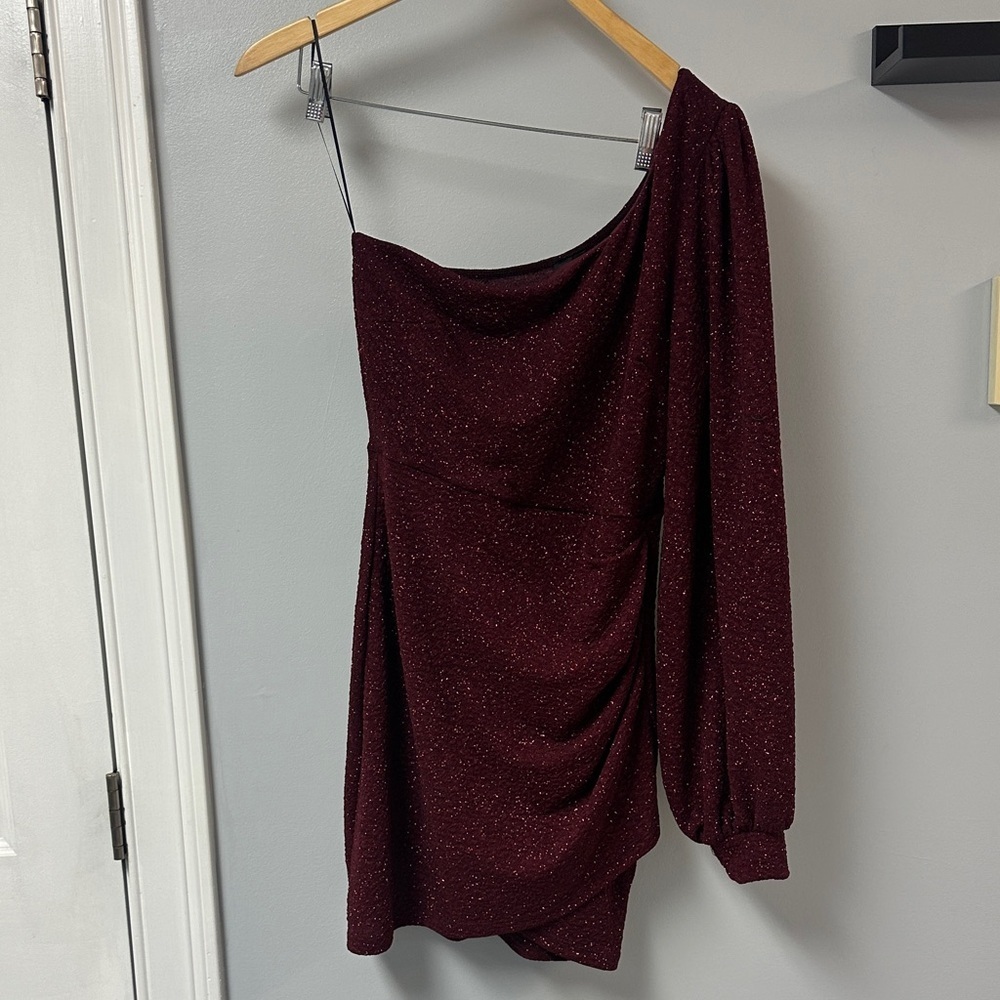 Windsor One Shoulder Sparkle Dress